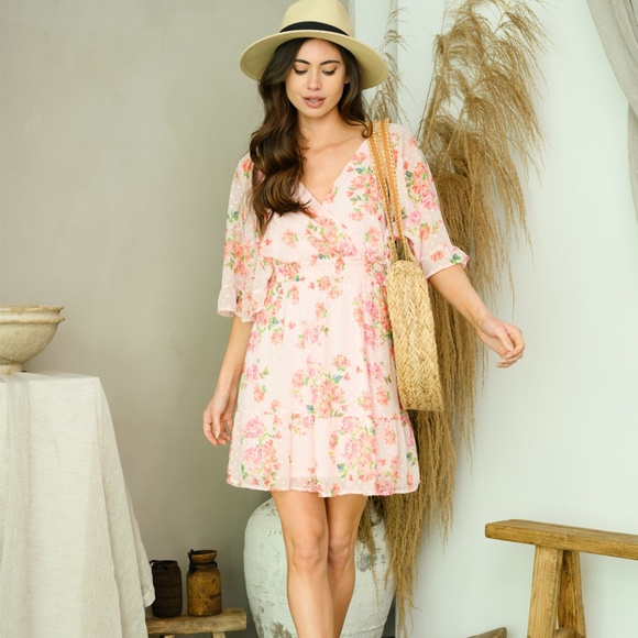 Floral Boho Style Dress - Picture 5 of 11